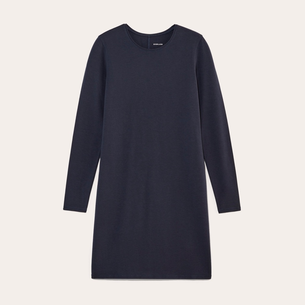 Everlane The Form Mini dress M navy